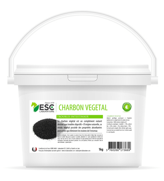 CHARBON VEGETAL – Confort intestinal cheval