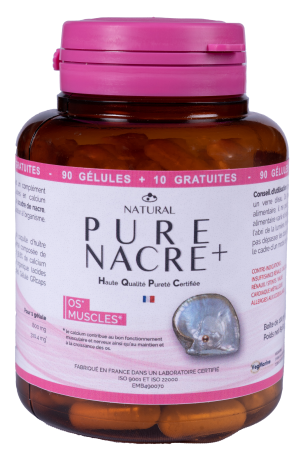 Pure Nacre - Capital osseux - 30 gélules, Bionéo