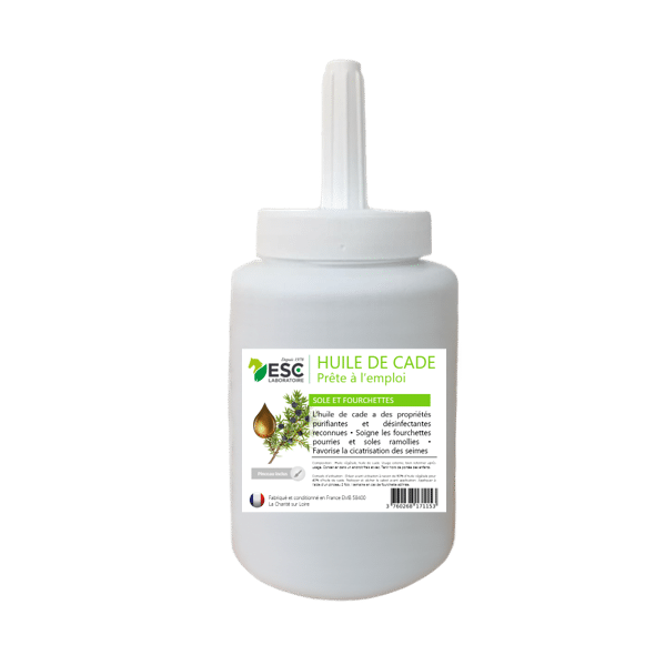 HUILE DE CADE – Assainit et protège les sabots de l’humidité-500ml