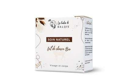 Savon Naturel au Lait de Chèvre BIO 100g