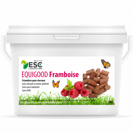 EQUIGOOD FRUIT FRAMBOISE – Friandises pour chevaux-1kg