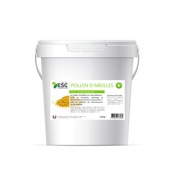 POLLEN D’ABEILLES 100% PUR – Vitalité et défenses immunitaires cheval 500g