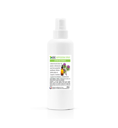 HIPPODERM SPRAY – Lotion purifiante peau cheval – à base d’huiles essentielles 200ml