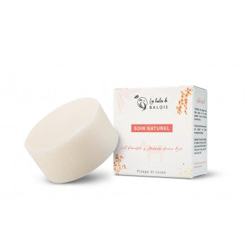 Savon Naturel au Lait d'Anesse et Amande Douce BIO 100g